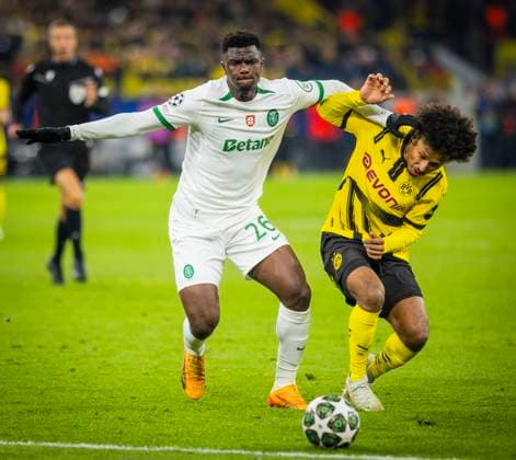 Dortmund, Germany 19th Feb 2025 Ousmane Diomande SP Karim Adeyemi BvB Borussia Dortmund Sporting Lisbon Borussia Dortmund Sporting Lisbon 19 02 2025