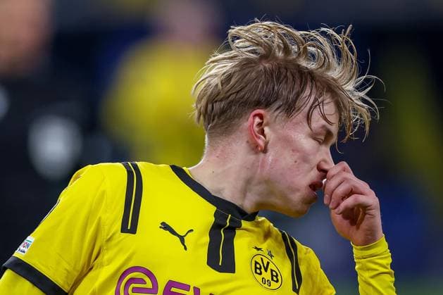 19 02 2025, Football, UEFA Champions League, Borussia Dortmund Sporting Lisbon, Signal Iduna Park, Knockout phase play offs, Season 2024 2025 Daniel Svensson BVB 24 North Rhine-Westphalia Germany