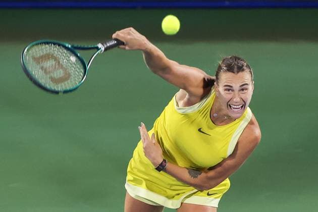 Aryna Sabalenka, Dubai Duty Free Tennis Championships, Dubai, U A E Copyright: xJuergenxHasenkopfx