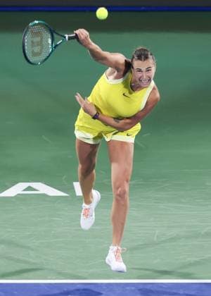 Aryna Sabalenka, Dubai Duty Free Tennis Championships, Dubai, U A E Copyright: xJuergenxHasenkopfx