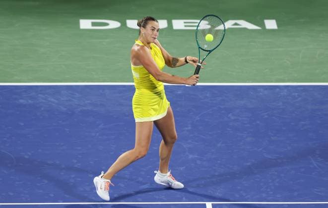 Aryna Sabalenka, Dubai Duty Free Tennis Championships, Dubai, U A E Copyright: xJuergenxHasenkopfx