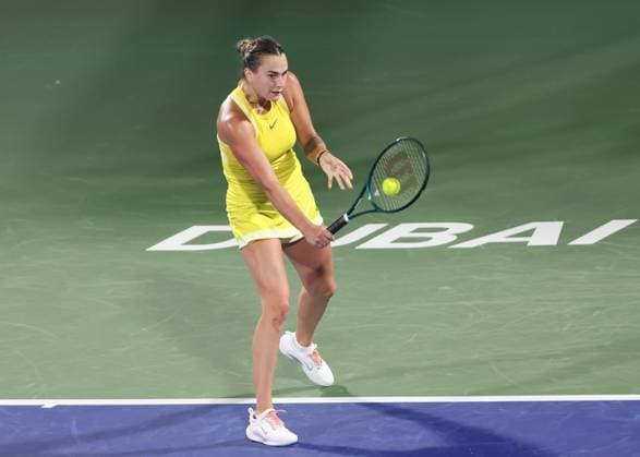 Aryna Sabalenka, Dubai Duty Free Tennis Championships, Dubai, U A E Copyright: xJuergenxHasenkopfx