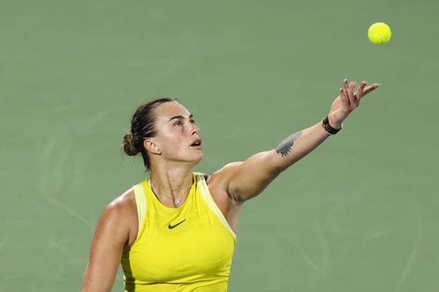 Aryna Sabalenka, Dubai Duty Free Tennis Championships, Dubai, U A E Copyright: xJuergenxHasenkopfx