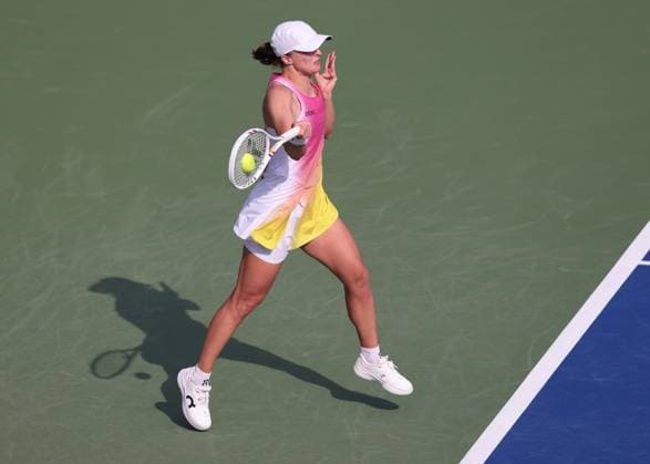 Iga Swiatek POL , Dubai Duty Free Tennis Championships, Dubai, U A E Copyright: xJuergenxHasenkopfx