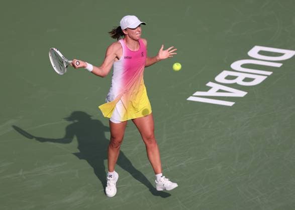 Iga Swiatek POL , Dubai Duty Free Tennis Championships, Dubai, U A E Copyright: xJuergenxHasenkopfx