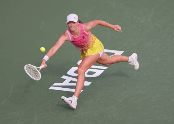 Iga Swiatek POL , Dubai Duty Free Tennis Championships, Dubai, U A E Copyright: xJuergenxHasenkopfx