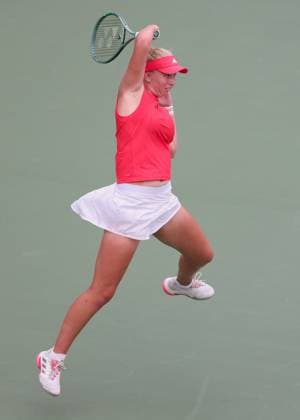 Clara Tauson DEN , Dubai Duty Free Tennis Championships, Dubai, U A E Copyright: xJuergenxHasenkopfx