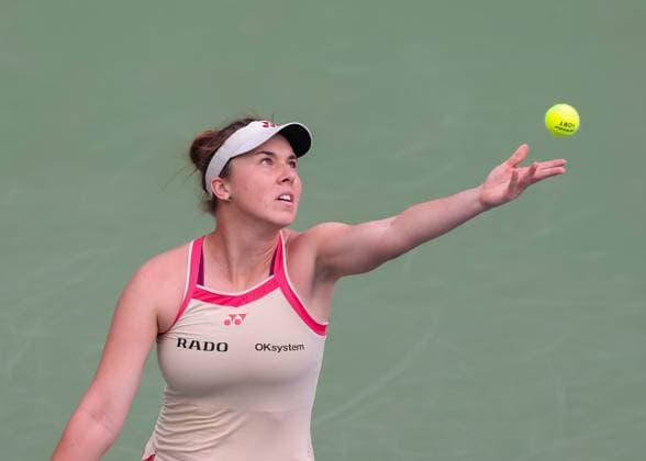 Linda Noskova CZE , Dubai Duty Free Tennis Championships, Dubai, U A E Copyright: xJuergenxHasenkopfx
