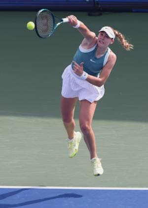 Mirra Andreeva, Dubai Duty Free Tennis Championships, Dubai, U A E Copyright: xJuergenxHasenkopfx