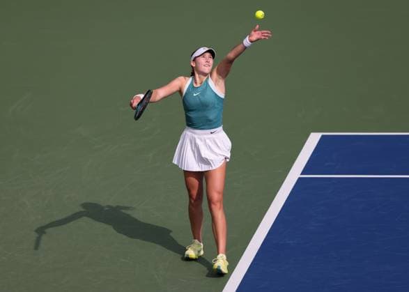 Mirra Andreeva, Dubai Duty Free Tennis Championships, Dubai, U A E Copyright: xJuergenxHasenkopfx
