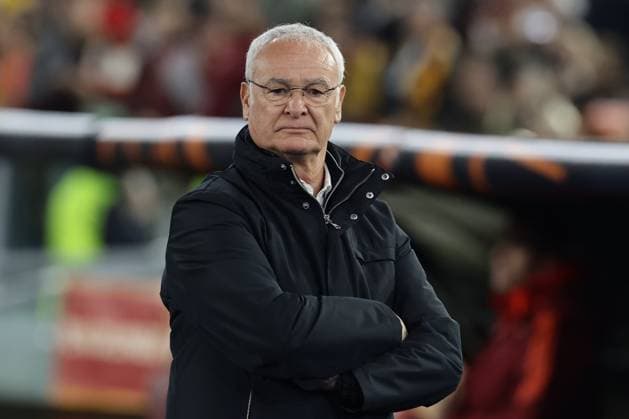 EFA Europa League Knockout Phase Playoff - Second Leg between AS Roma vs Porto Roma™s Italian coach Claudio Ranieri looks during UEFA Europa League Knockout Phase Playoff - Second Leg between AS Roma vs Porto at Olimpico stadium on February 20, 2025 in Rome, Italy. ABPH9582 Copyright: xAntonioxBalascox