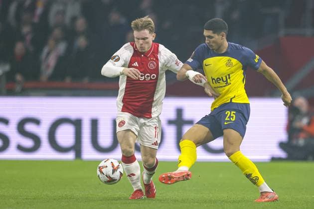 Football, EL, Ajax Amsterdam - Royale Union Saint-Gilloise