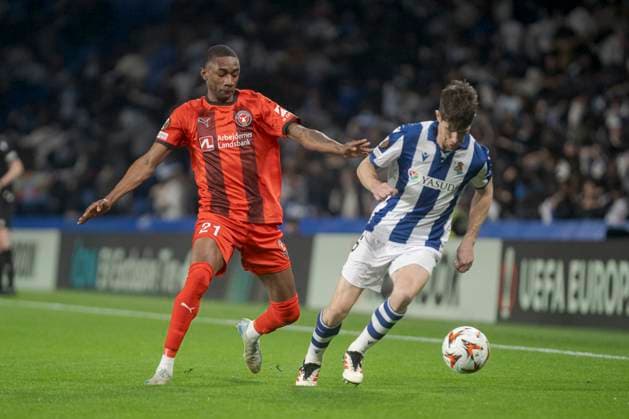 Football, EL, Real Sociedad San Sebastian - FC Midtjylland