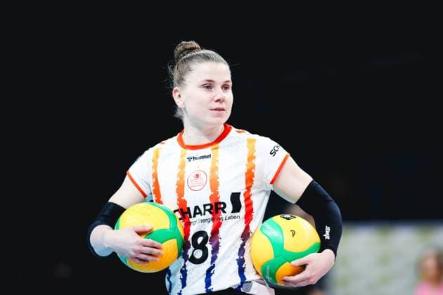 2025.02.20 Rzeszow Siatkowka, CEV Liga Mistrzyn sezon 2024 2025 DevelopRes Rzeszow - Allianz MTV Stuttgart N z Florien Reesink Foto Marta Badowska PressFocus 2025.02.20 Rzeszow Volleyball, CEV Champions League 2024 2025 Florien Reesink Credit: Marta Badowska PressFocus NEWSPIX.PL --- newspix.pl POLAND OUT! 