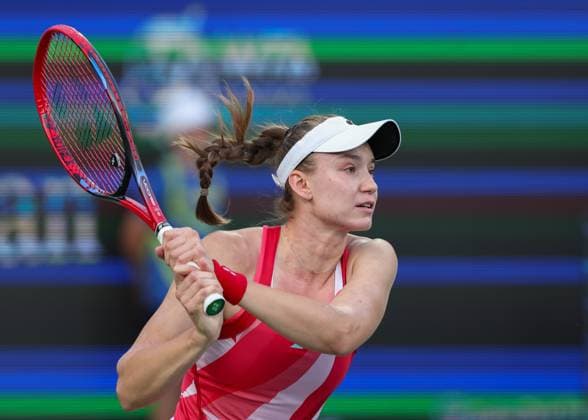 Elena Rybakina KAZ , Dubai Duty Free Tennis Championships, Dubai, U A E Copyright: xJuergenxHasenkopfx