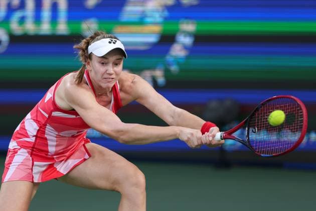 Elena Rybakina KAZ , Dubai Duty Free Tennis Championships, Dubai, U A E Copyright: xJuergenxHasenkopfx