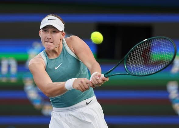 Mirra Andreeva, Dubai Duty Free Tennis Championships, Dubai, U A E Copyright: xJuergenxHasenkopfx