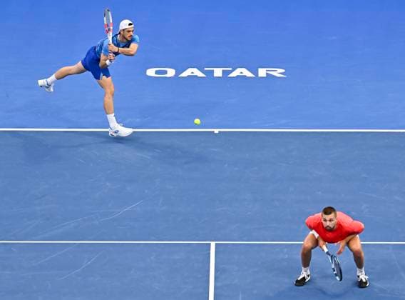 Tennis, ATP tournament in Doha