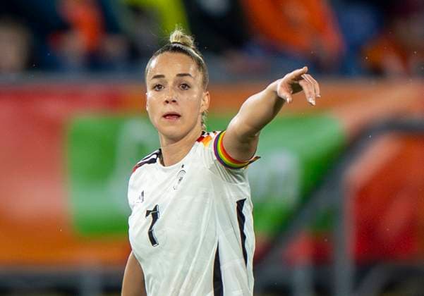 Giulia Gwinn Germany, 7 shows on 21 02 2025, Netherlands Germany, UEFA Women s Nations League Div A , Rat Verlegh Stadion Breda Copyright: MarcoxBader