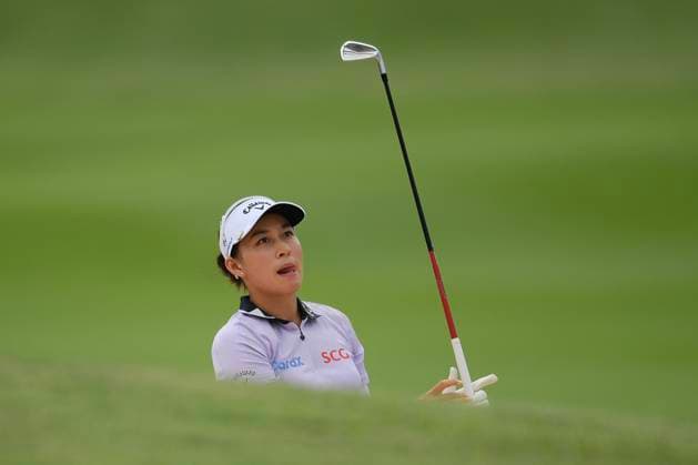 LPGA, Golf Damen Thailand 2025 Jeeno Thitikul of Thailand is playing her approach shot during the Round 3 of the Honda LPGA Thailand 2025 at Siam Country Club Old Course on February 22, 2025 in Pattaya, Chonburi, Thailand. Pattaya Chonburi Thailand  Copyright: xVachiraxVachirax originalFilename:kalong-lpgathai250222_npTvr.jpg