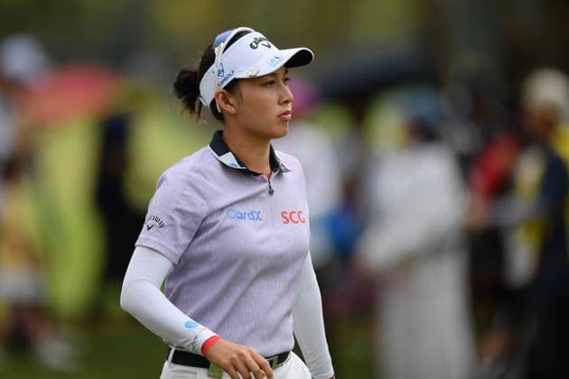LPGA, Golf Damen Thailand 2025 Jeeno Thitikul of Thailand is looking on during the Round 3 of the Honda LPGA Thailand 2025 at Siam Country Club Old Course on February 22, 2025 in Pattaya, Chonburi, Thailand. Pattaya Chonburi Thailand  Copyright: xVachiraxVachirax originalFilename:kalong-lpgathai250222_npcEG.jpg