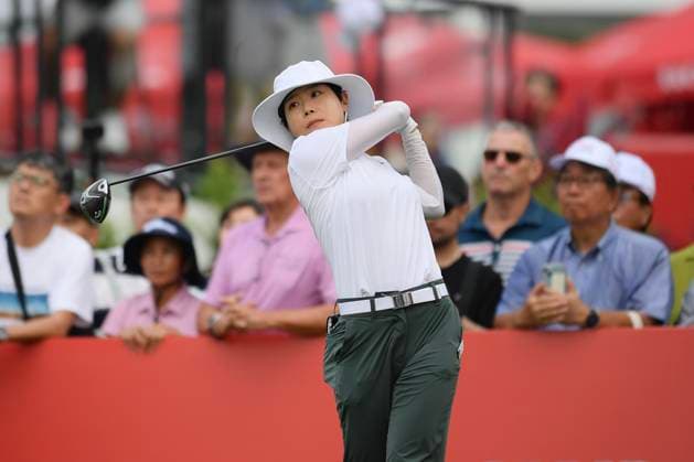 LPGA, Golf Damen Thailand 2025 Somi Lee of South Korea is playing her tee shot during the Round 3 of the Honda LPGA Thailand 2025 at Siam Country Club Old Course on February 22, 2025 in Pattaya, Chonburi, Thailand. Pattaya Chonburi Thailand  Copyright: xVachiraxVachirax originalFilename:kalong-lpgathai250222_npLjD.jpg