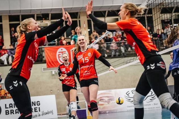 Volleyball, Women, ETV Hamburg - Allbau Volleys Essen