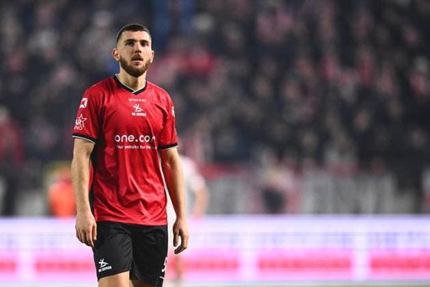 Royal Antwerp FC v OH Leuven - Jupiler Pro League DEURNE, BELGIUM - FEBRUARY 22 : Kurucay Hasan midfielder of OH Leuven during the Jupiler Pro League match between Royal Antwerp FC and OH Leuven on February 22, 2025 in Deurne, Belgium, 22 02 2025 Deurne Belgium  Copyright: xGvgx