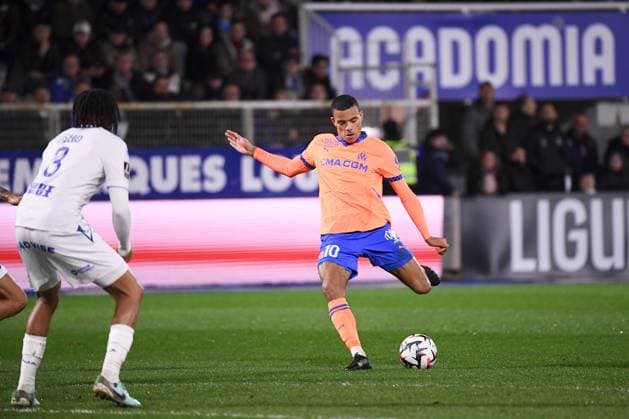 Football, AJ Auxerre - Olympique Marseille