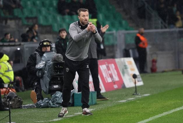 Ligue 1 : Saint-Etienne vs Angers Thierry LARRET MAXPPP. Football. Ligue 1 Mc Donald s. Association Sportive Saint-Etienne vs Angers. Stade Geoffroy Guichard, Saint-Etienne (42) le 22 fevrier 2025. Eirik HORNELAND coach Saint-Etienne SAINT-ETIENNE (42) STADE STADE GEOFRROY-GUICHARD LOIRE AUVERGNE RHONE-ALPES FRANCE  Copyright: xThierryxLARRET MAXPPPxThierryxLARRETx TL_20250222_2039 0804625784st