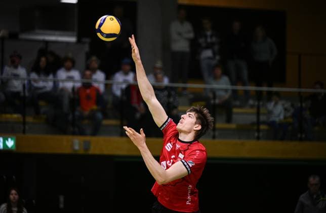 Volleyball 2 Bundesliga Season 2024 2025 22 02 2024 TV Rottenburg SV Schwaig Jan Huber TV Rottenburg