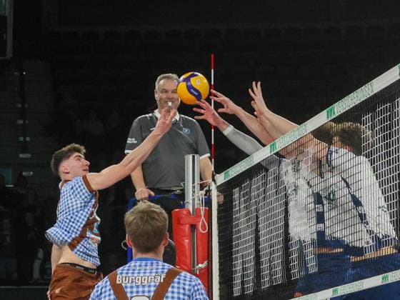 Volleyball, VBL, WWK Volleys Herrsching - SVG Lüneburg