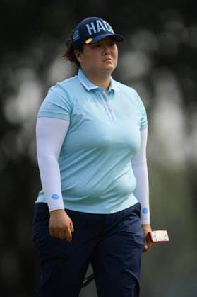 LPGA, Golf Damen Thailand 2025 Angel Yin of the USA looks on during round 4 of the Honda LPGA Thailand 2025 at Siam Country Club Old Course in Pattaya, Chonburi, Thailand, on February 23, 2025. Pattaya Chonburi Thailand  Copyright: xVachiraxVachirax originalFilename:kalong-lpgathai250223_npXIV.jpg