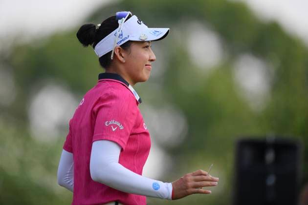 LPGA, Golf Damen Thailand 2025 Jeeno Thitikul of Thailand looks on during round 4 of the Honda LPGA Thailand 2025 at Siam Country Club Old Course in Pattaya, Chonburi, Thailand, on February 23, 2025. Pattaya Chonburi Thailand  Copyright: xVachiraxVachirax originalFilename:kalong-lpgathai250223_npx3y.jpg