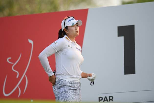 LPGA, Golf Damen Thailand 2025 A Lim Kim of South Korea looks on during round 4 of the Honda LPGA Thailand 2025 at Siam Country Club Old Course in Pattaya, Chonburi, Thailand, on February 23, 2025. Pattaya Chonburi Thailand  Copyright: xVachiraxVachirax originalFilename:kalong-lpgathai250223_npflh.jpg