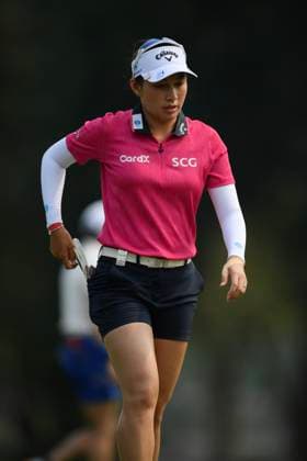 LPGA, Golf Damen Thailand 2025 Jeeno Thitikul of Thailand looks on during round 4 of the Honda LPGA Thailand 2025 at Siam Country Club Old Course in Pattaya, Chonburi, Thailand, on February 23, 2025. Pattaya Chonburi Thailand  Copyright: xVachiraxVachirax originalFilename:kalong-lpgathai250223_npYzB.jpg