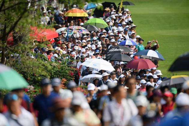 LPGA, Golf Damen Thailand 2025 Golf fans attend round 4 of the Honda LPGA Thailand 2025 at Siam Country Club Old Course in Pattaya, Chonburi, Thailand, on February 23, 2025. Pattaya Chonburi Thailand  Copyright: xVachiraxVachirax originalFilename:kalong-lpgathai250223_npDMu.jpg