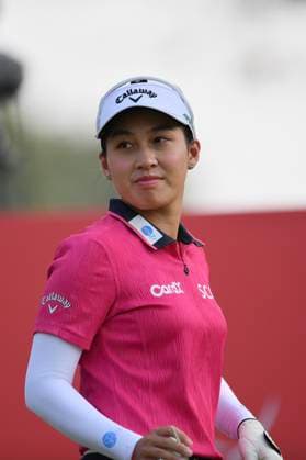 LPGA, Golf Damen Thailand 2025 Jeeno Thitikul of Thailand looks on during round 4 of the Honda LPGA Thailand 2025 at Siam Country Club Old Course in Pattaya, Chonburi, Thailand, on February 23, 2025. Pattaya Chonburi Thailand  Copyright: xVachiraxVachirax originalFilename:kalong-lpgathai250223_npZi6.jpg
