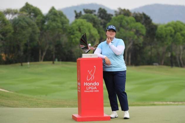 LPGA, Golf Damen Thailand 2025 Angel Yin of the USA wins the Honda LPGA Thailand 2025 at Siam Country Club Old Course in Pattaya, Chonburi, Thailand, on February 23, 2025. Pattaya Chonburi Thailand  Copyright: xVachiraxVachirax originalFilename:kalong-lpgathai250223_npTUu.jpg