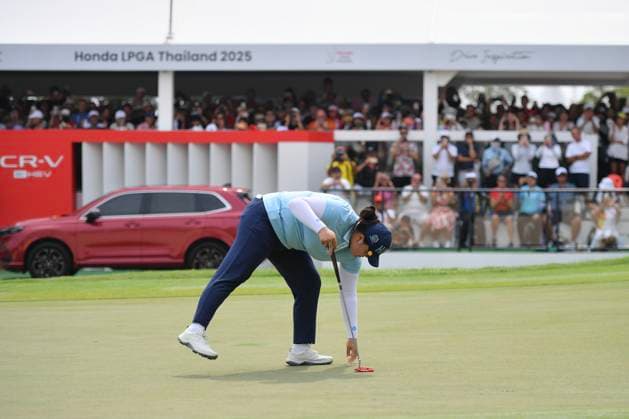 LPGA, Golf Damen Thailand 2025 Angel Yin of the USA wins the Honda LPGA Thailand 2025 at Siam Country Club Old Course in Pattaya, Chonburi, Thailand, on February 23, 2025. Pattaya Chonburi Thailand  Copyright: xVachiraxVachirax originalFilename:kalong-lpgathai250223_npOIe.jpg