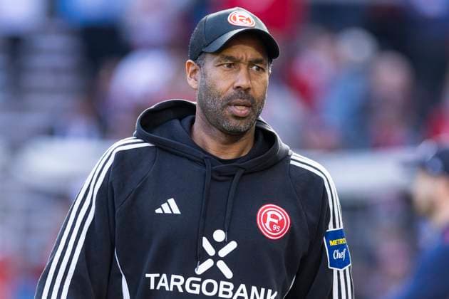 2 Fußball Bundesliga, 1 FC Köln Fortuna Düsseldorf 23 02 2024 Daniel Thioune Fortuna Düsseldorf, Head Coach 2 Fußball Bundesliga, 1 FC Köln Fortuna Düsseldorf, 23 Spieltag, am 23 02 2024, RheinEnergie Stadion, Köln DFL regulations prohibit any use of photographs as image sequences and or quasi video Copyright: xBEAUTIFULxSPORTS Meuselx