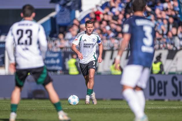 23 02 2025, Football, Season 2024 2025, 2 Bundesliga, Matchday 23, SV Darmstadt 98 FC Schalke 04, Paul Seguin FC Schalke 04 Darmstadt Böllenfalltor Hessen Germany xRHR PHOTO YYx Copyright: RHR-FOTOx RHR-FOTO YY