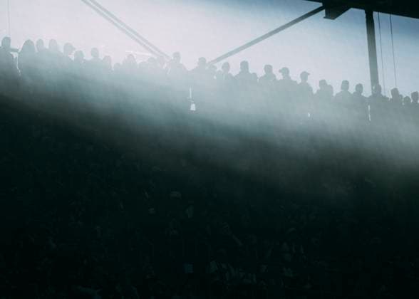 Bilder des Jahres 2025, Sport 02 Februar Sport Themen der Woche KW08 Sport Bilder des Tages Köln, RheinEnergieStadion, 23.02.2025: Light and shadow during the 2.Bundesliga match 1.FC Koeln vs. Fortuna Duesseldorf. *** Cologne, RheinEnergieStadion, 23 02 2025 Light and shadow during the 2 Bundesliga match 1 FC Koeln vs Fortuna Duesseldorf