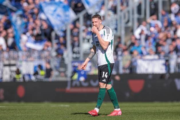 23 02 2025, Soccer, Season 2024 2025, 2 Bundesliga, Matchday 23, SV Darmstadt 98 FC Schalke 04, Janik Bachmann FC Schalke 04 Darmstadt Böllenfalltor Hessen Germany xRHR PHOTO YYx Copyright: RHR-FOTOx RHR-FOTO YY