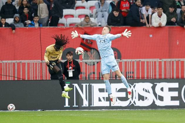 OGC Nice v Montpellier Herault SC - Ligue 1 McDonald s 2024 2025 01 Marcin BULKA (ogcn) during the Ligue 1 McDonald s match between Nice and Montpellier at Allianz Riviera on February 23, 2025 in Nice, France. Nice France  Copyright: xFEPx 776286729