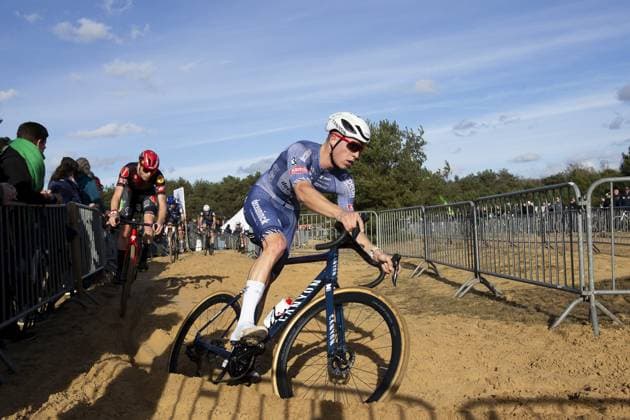 Belgian Niels Vandeputte pictured during the men s elite race at the Sluitingsprijs Oostmalle cyclocross race, Sunday 23 February 2025, in Oostmalle, the last race of the 2024-2025 cyclocross season. KRISTOFxVANxACCOM  x113112619x