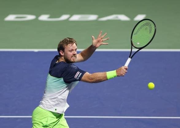 Kevin Krawietz and Tim Puetz, Men s Doubles, Dubai Duty Free Tennis Championships, Dubai, U A E Tennis Dubai Tennis Championships 2025 ATP Dubai Duty Free Tennis Stadium Dubai United Arab Emirates 24 February 2025 Copyright: xJuergenxHasenkopfx