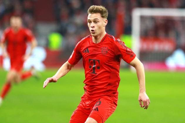 6 Joshua Kimmich FCB Portraet, Portrait, Football 1 BL FC Bayern Munich Eintracht Frankfurt 23 02 2025 Allianz Arena PHOTO Mladen Lackovic LakoPress