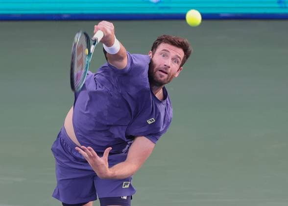 Quentin Halys, Dubai Duty Free Tennis Championships, Dubai, U A E Tennis Dubai Tennis Championships 2025 ATP Dubai Duty Free Tennis Stadium Dubai United Arab Emirates 25 February 2025 Copyright: xJuergenxHasenkopfx