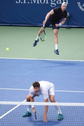 Robin Haase and Hendrik Jebens, Men s Doubles, Dubai Duty Free Tennis Championships, Dubai, U A E Tennis Dubai Tennis Championships 2025 ATP 500 Dubai Duty Free Tennis Stadium Dubai United Arab Emirates 26 February 2025 Copyright: xJuergenxHasenkopfx